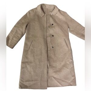 Vintage Pea Coat Floor Length Wool